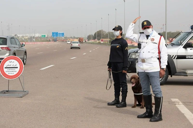 درك الحوز يحجز سيارة فارهة مطلوبة من طرف “الأنتربول”