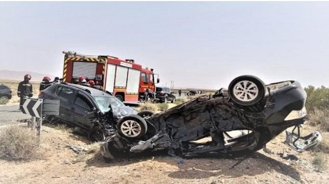 حوادث السير تقتل 23 شخصا وتصيب 2260 بجروح في أسبوع